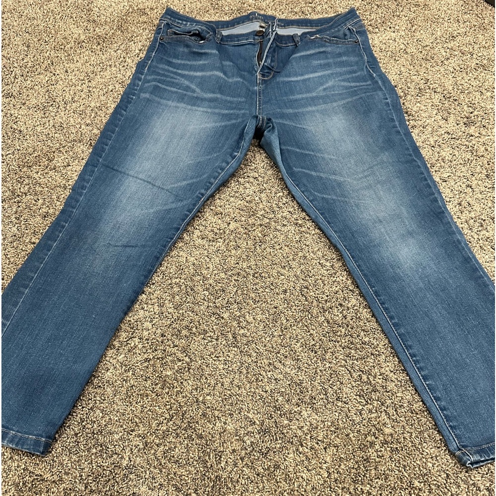 New York and Company Soho Jeans legging crop